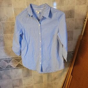 5/$15 gingham button down